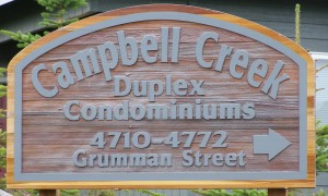 Campbell Creek Sign